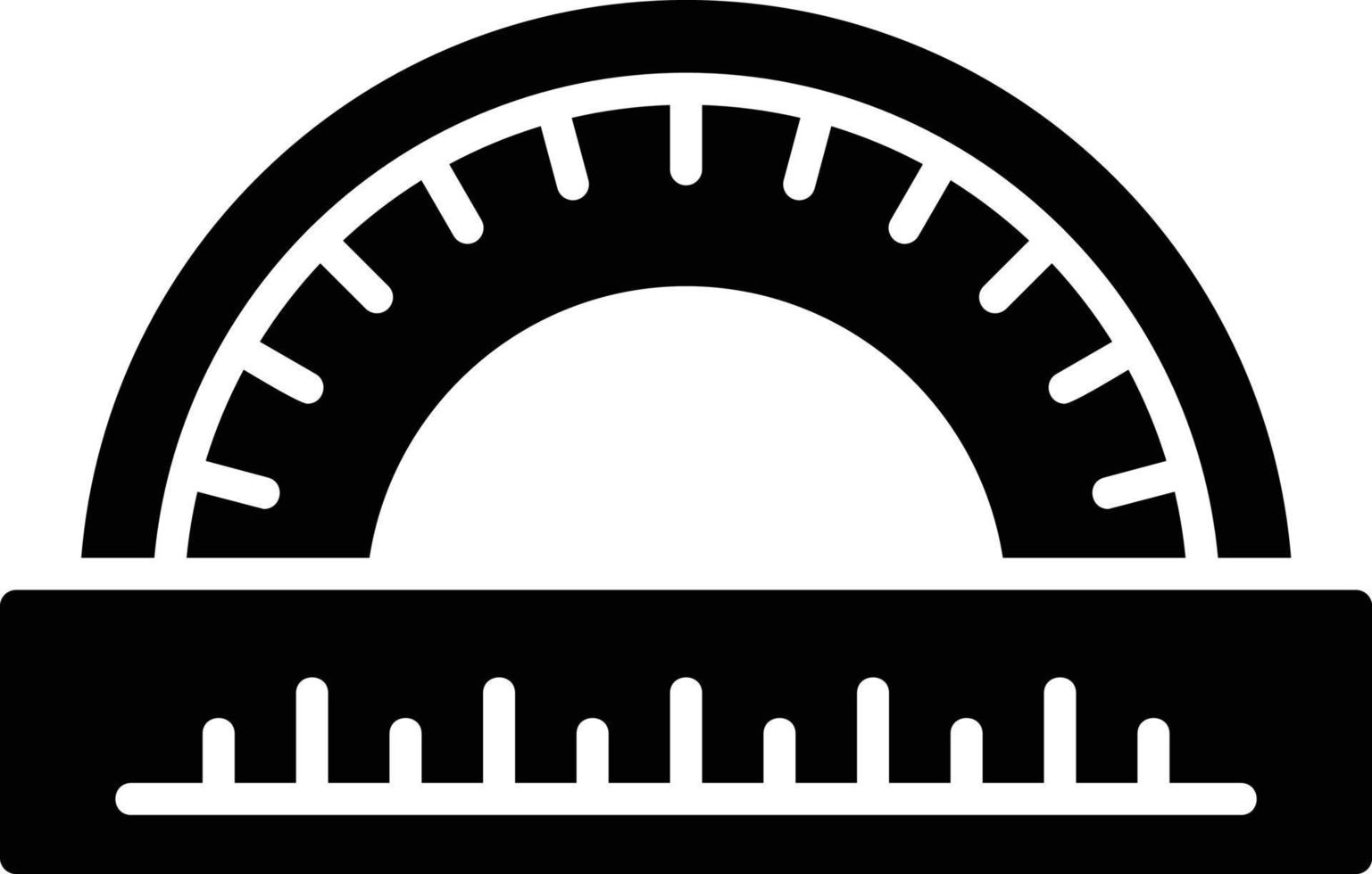 conception d'icône créative de rapporteur vecteur