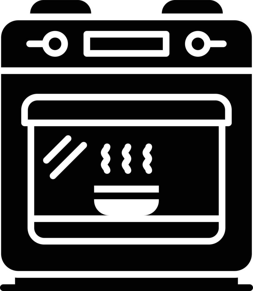 conception d'icône créative de four vecteur