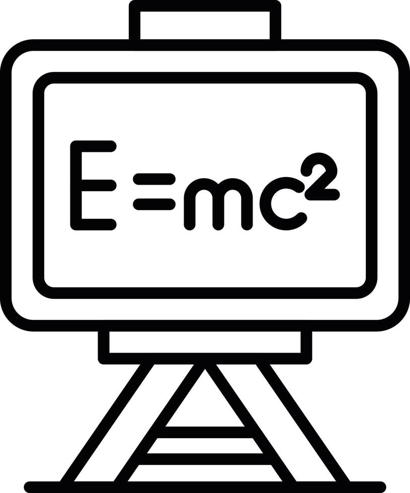 conception d'icône créative de relativité vecteur