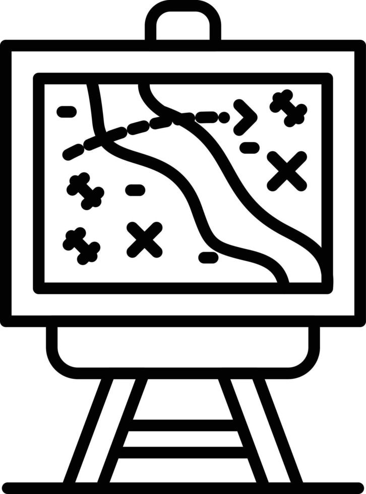 conception d'icônes créatives de carte vecteur