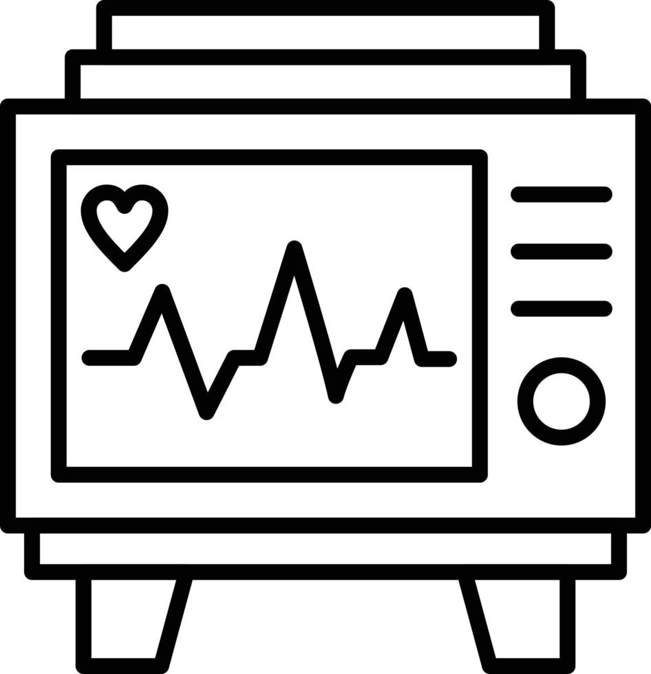 conception d'icône créative cardiogramme vecteur