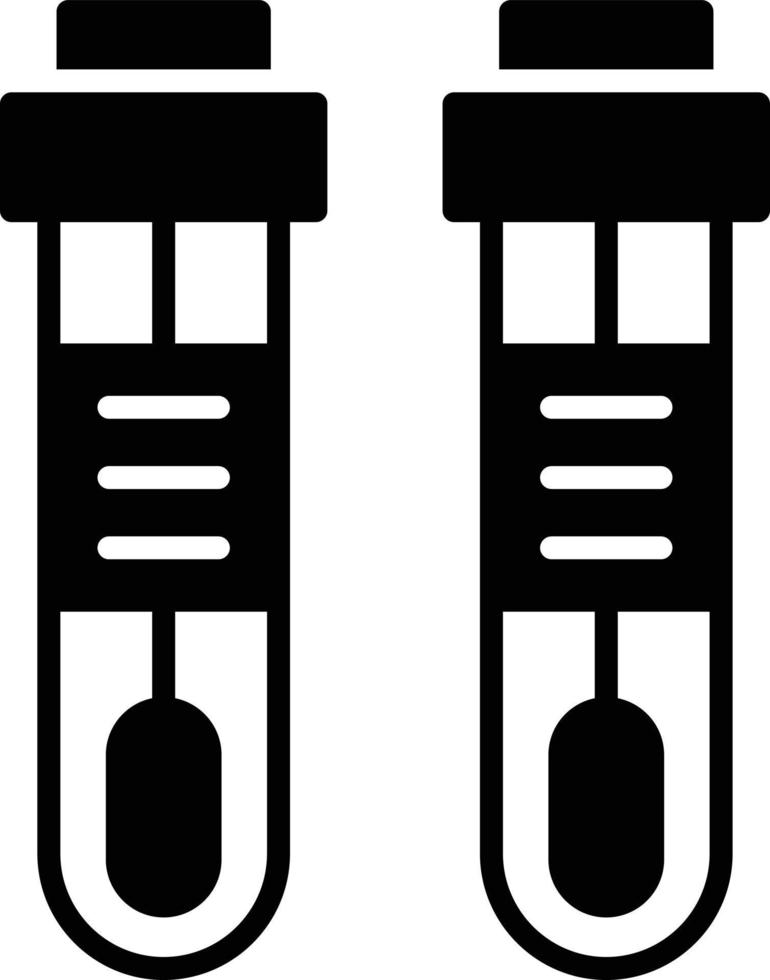 conception d'icône créative de test sanguin vecteur