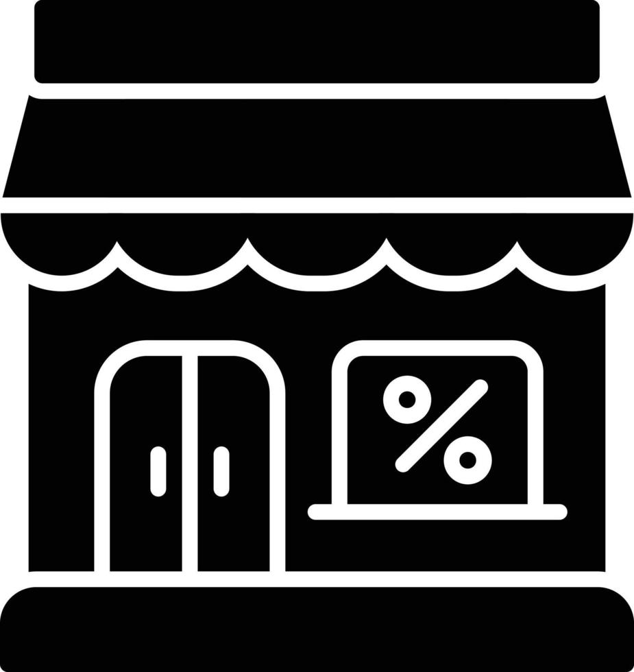 conception d'icônes créatives de magasin vecteur