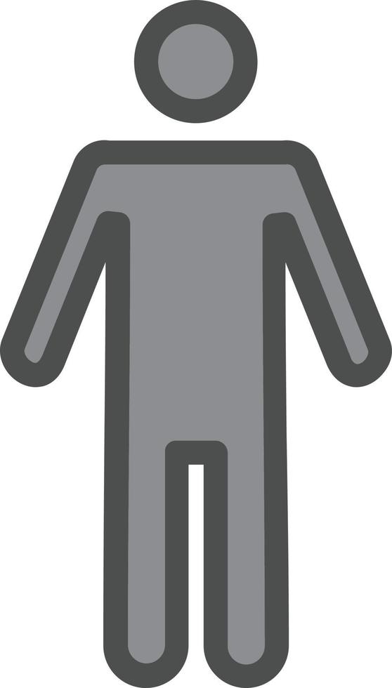 conception d'icône vecteur mâle