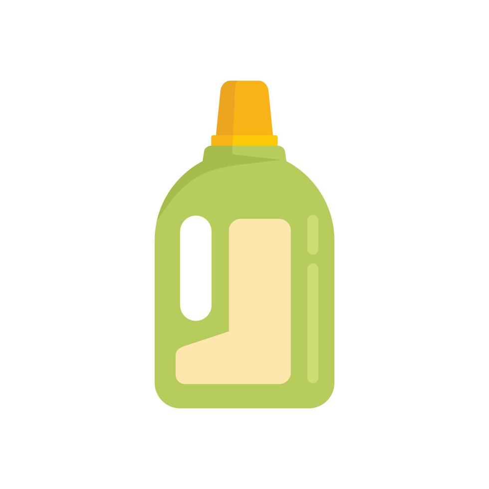 icône de bouteille d'engrais vecteur isolé plat