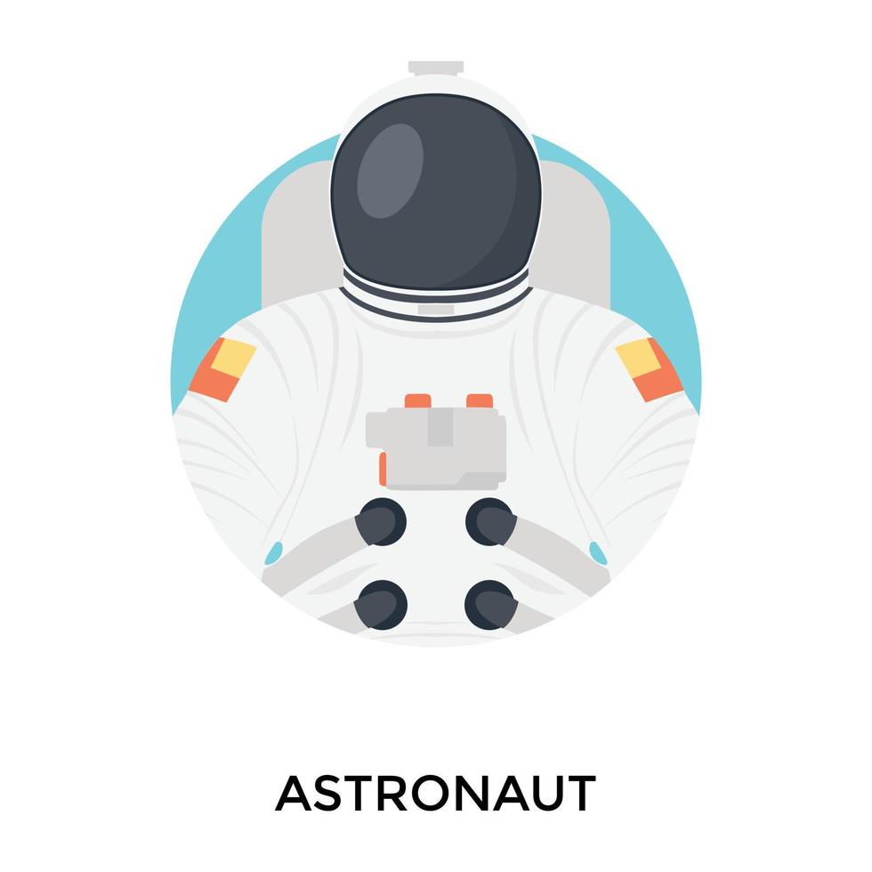 concepts d'astronautes à la mode vecteur