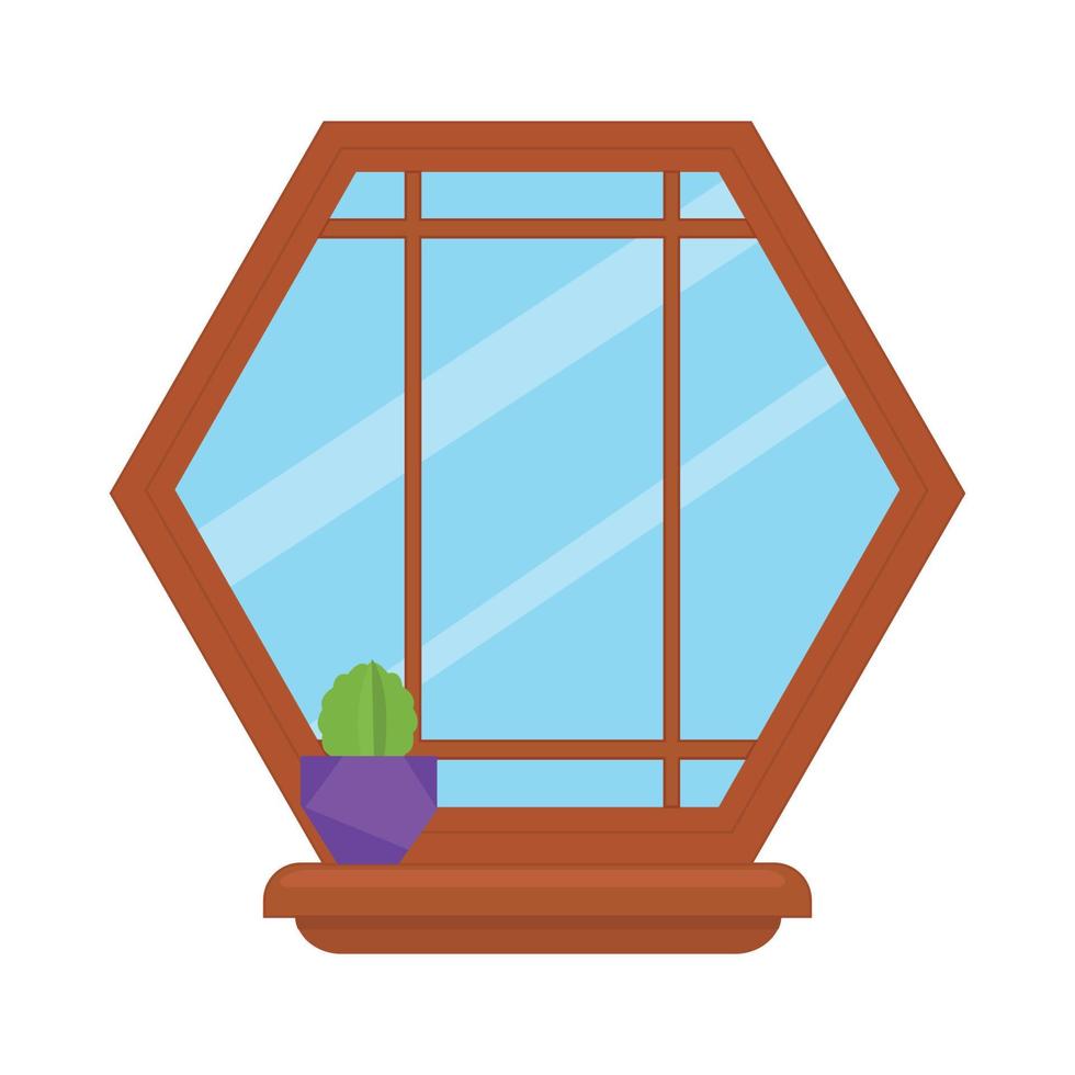 illustration vectorielle de fenêtre vecteur