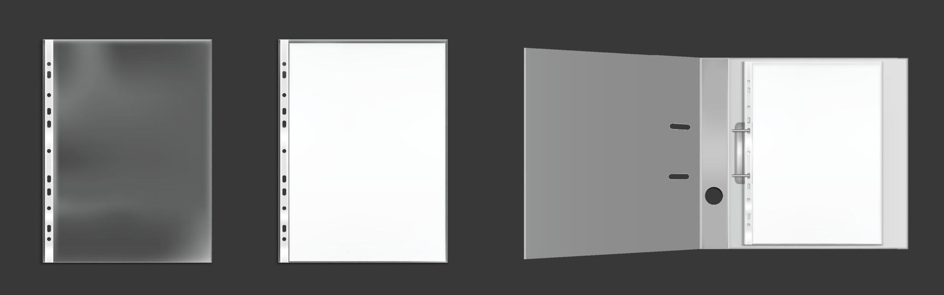 modèle de carré blanc et enveloppe standard vecteur