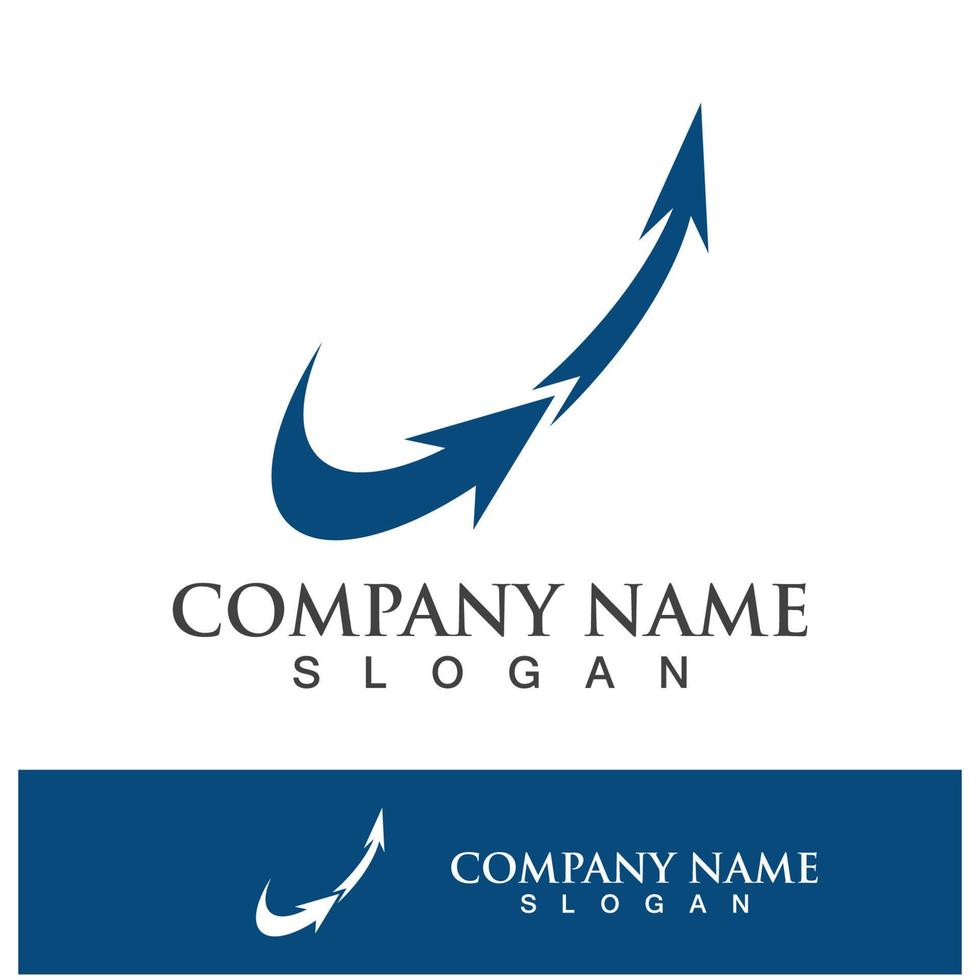icône du logo de l'entreprise de logistique vecteur