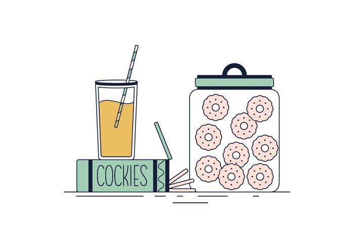 Vecteur de cookies gratuit