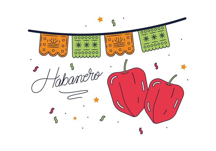 Vecteur Habanero gratuit