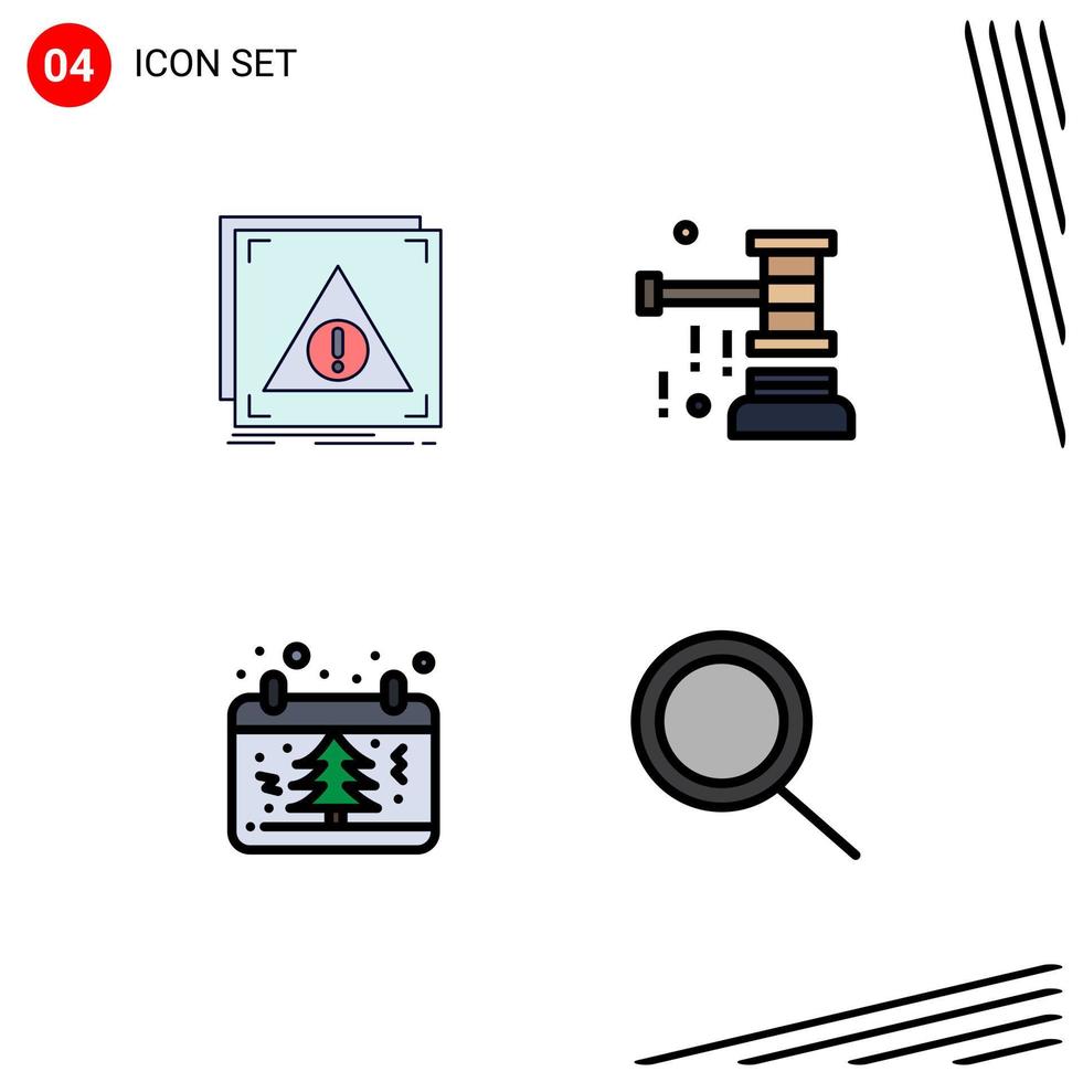 pack d'icônes vectorielles de stock de 4 signes et symboles de ligne pour les éléments de conception vectoriels modifiables de date de chaffer de serveur de valentine vecteur