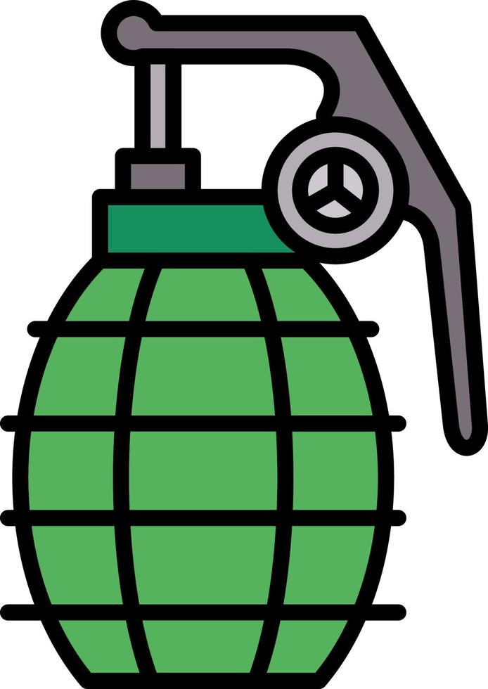 conception d'icône créative grenade vecteur