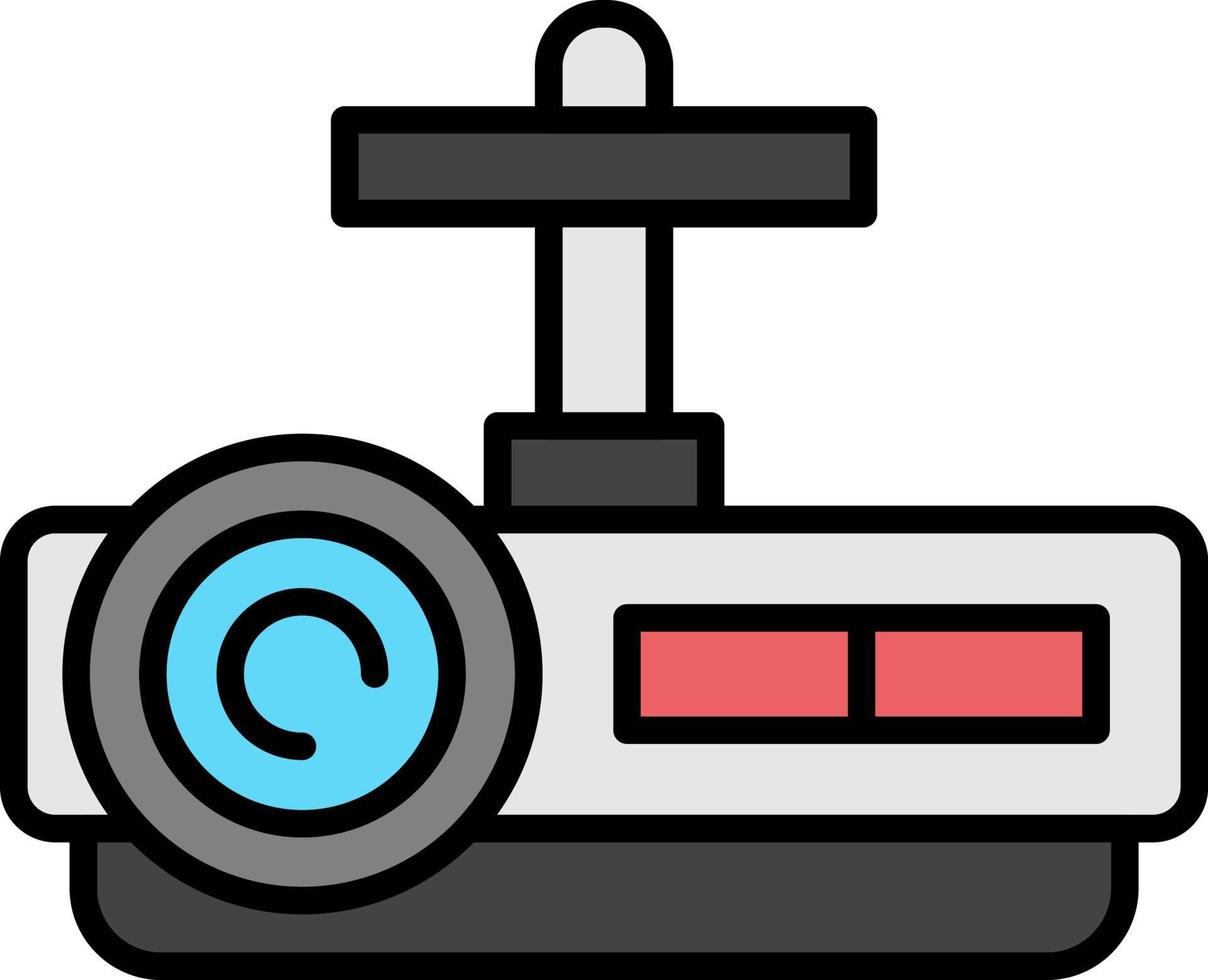 conception d'icône créative de projecteur vecteur