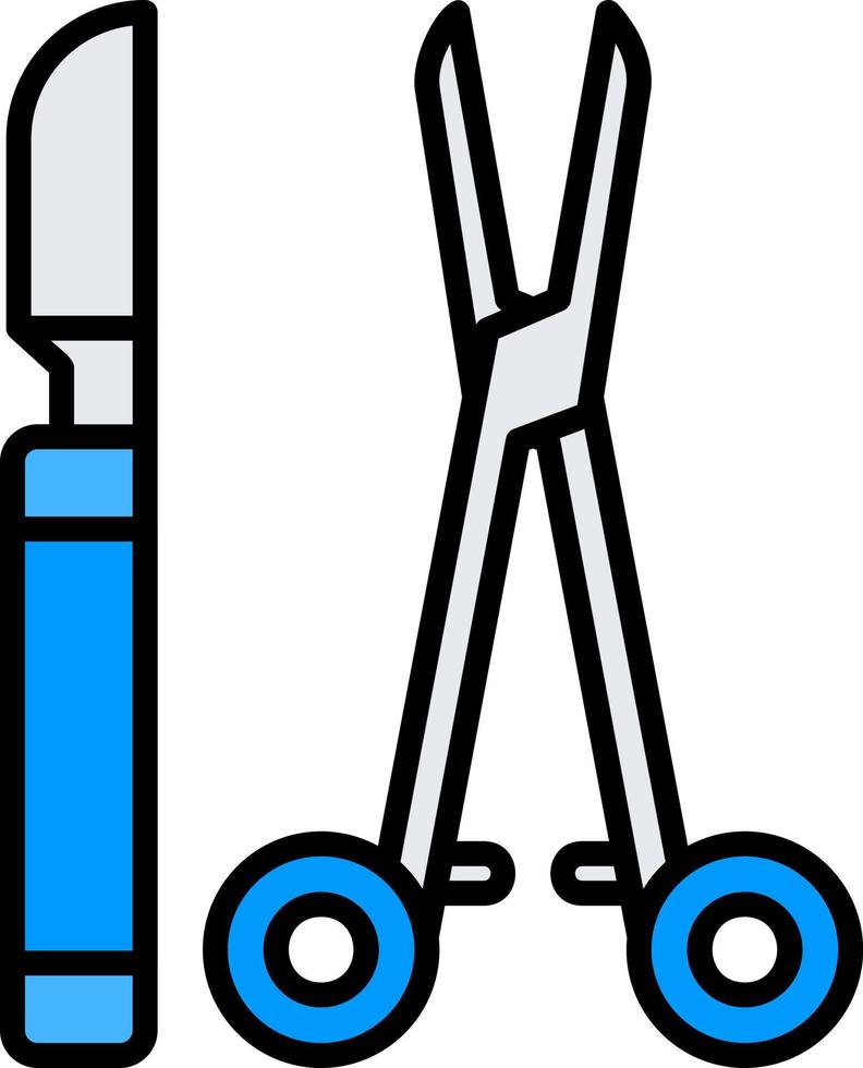 conception d'icône créative de chirurgie vecteur