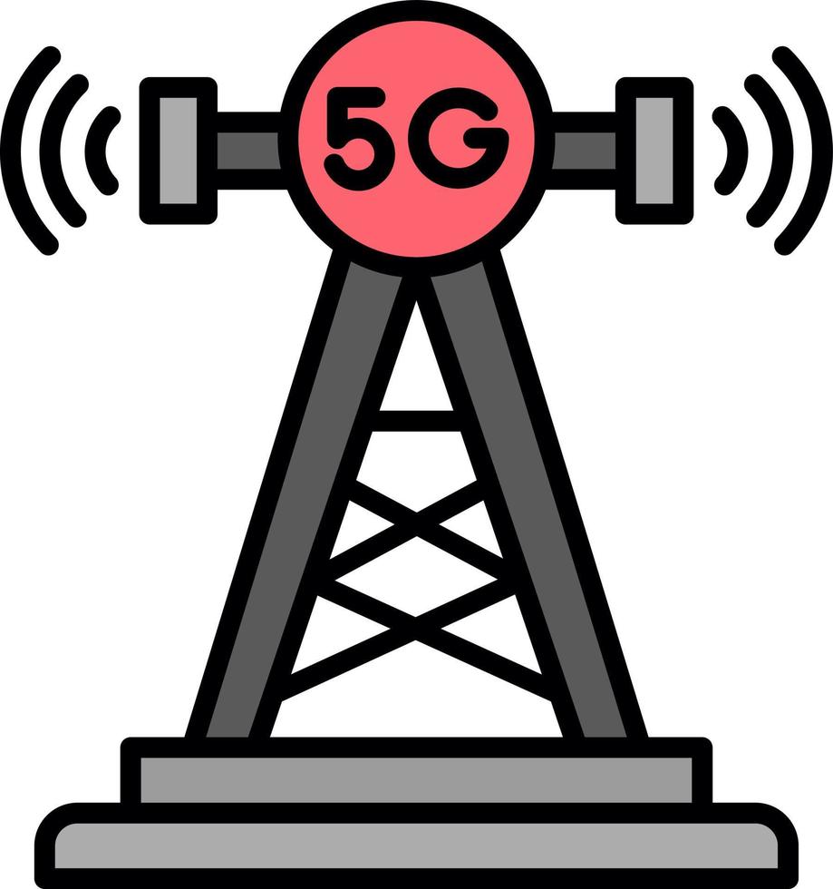 conception d'icône créative d'antenne vecteur