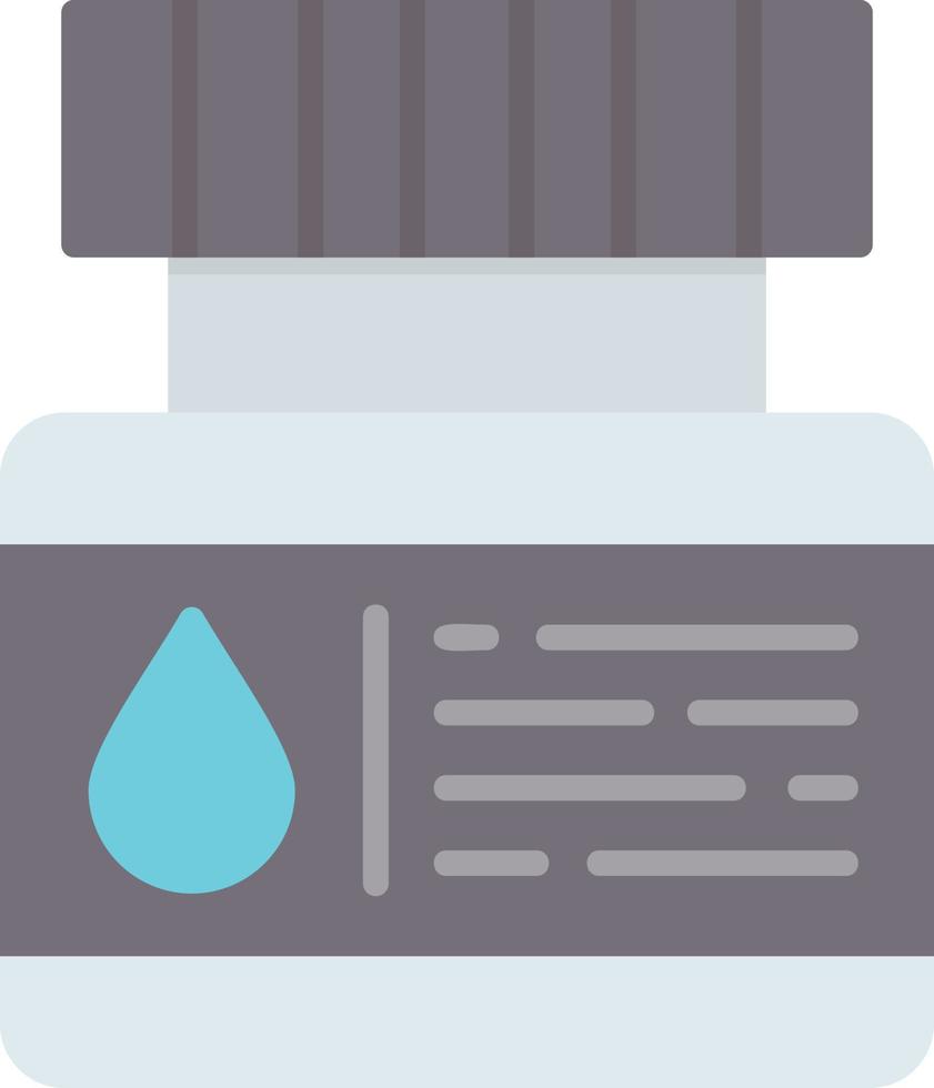 conception d'icône créative de bouteille d'encre vecteur