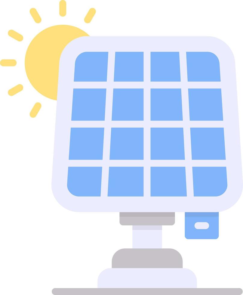 conception d'icône créative de panneau solaire vecteur