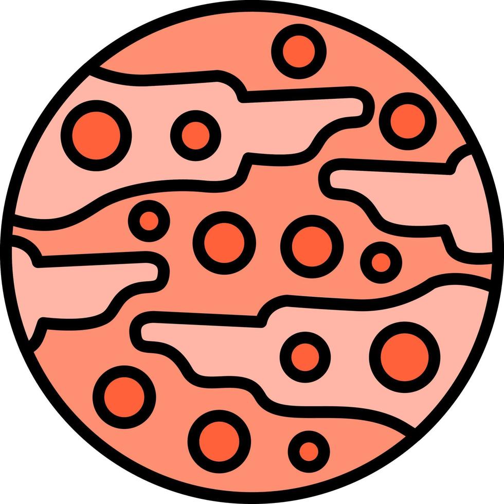 conception d'icône créative mars vecteur