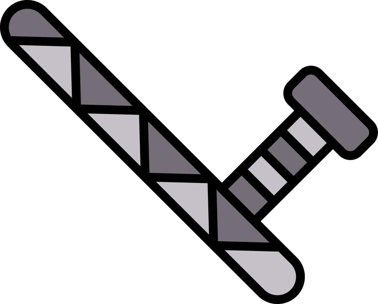 conception d'icône créative de bâton vecteur