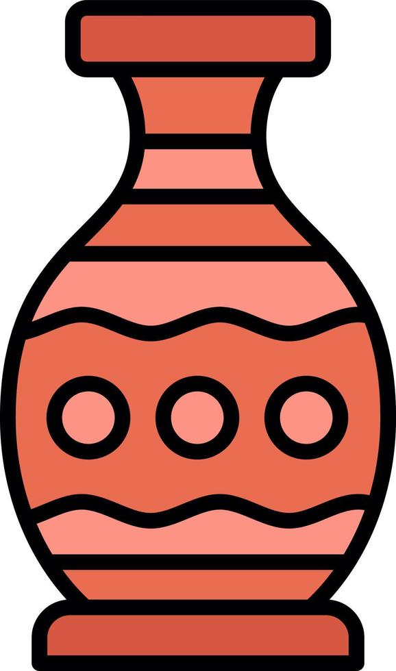 conception d'icône créative vase vecteur