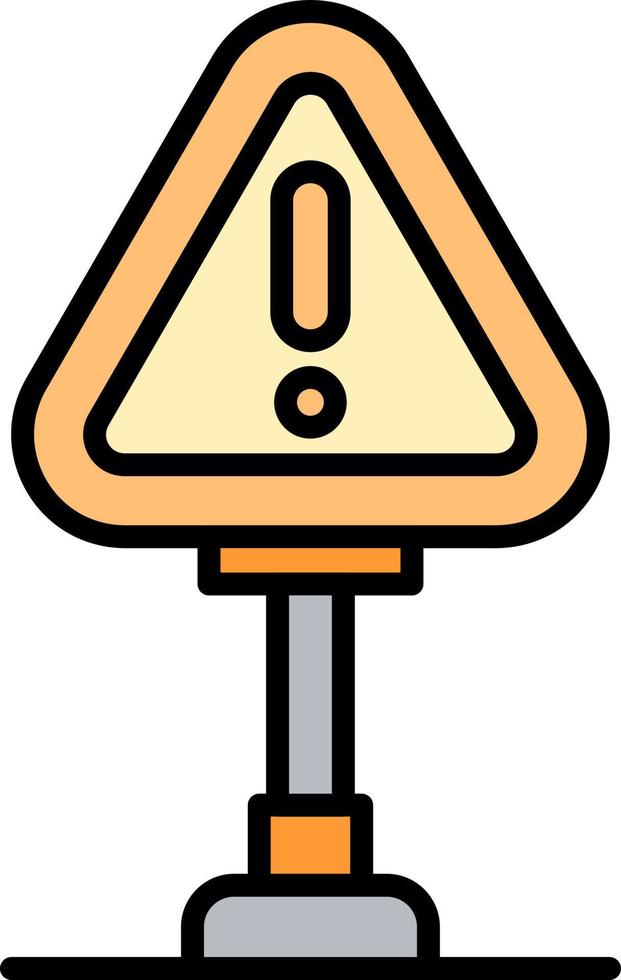 conception d'icône créative de panneau de signalisation vecteur