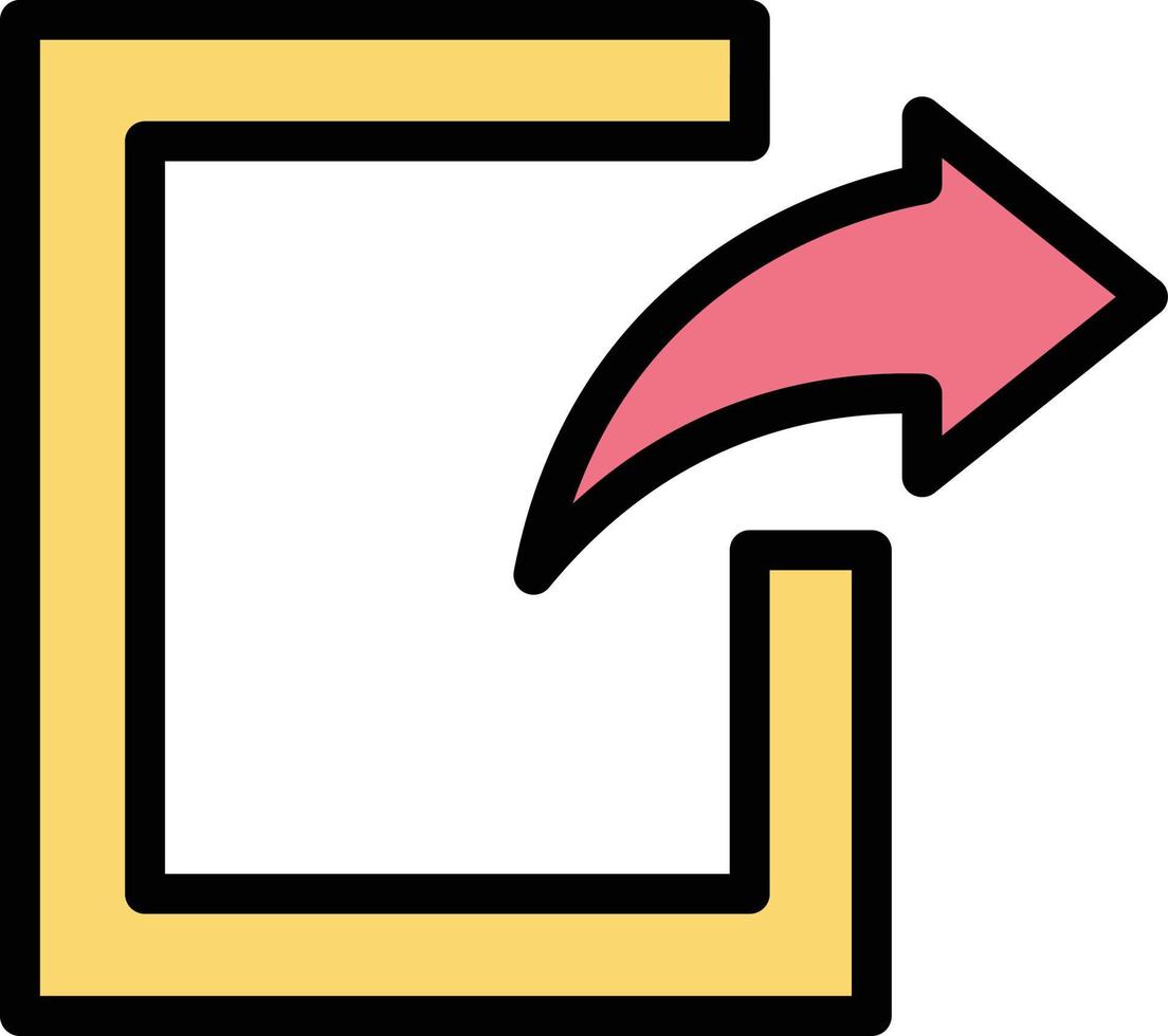 illustration de conception d'icône de vecteur d'exportation