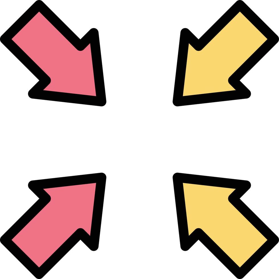 redimensionner l'illustration de conception d'icône vectorielle vecteur