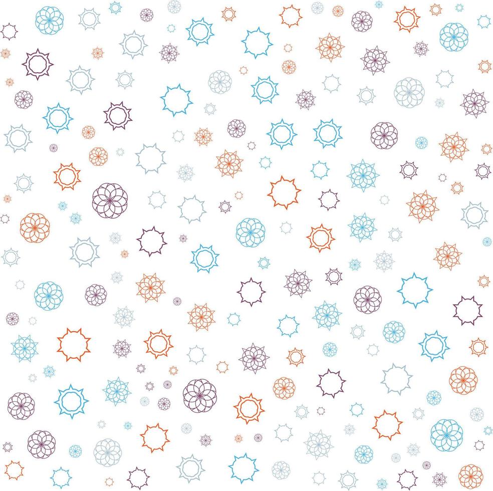 motif vectoriel beau et coloré. modèle vectorielle continue. motif textile et tissu. motif simple et élégant.