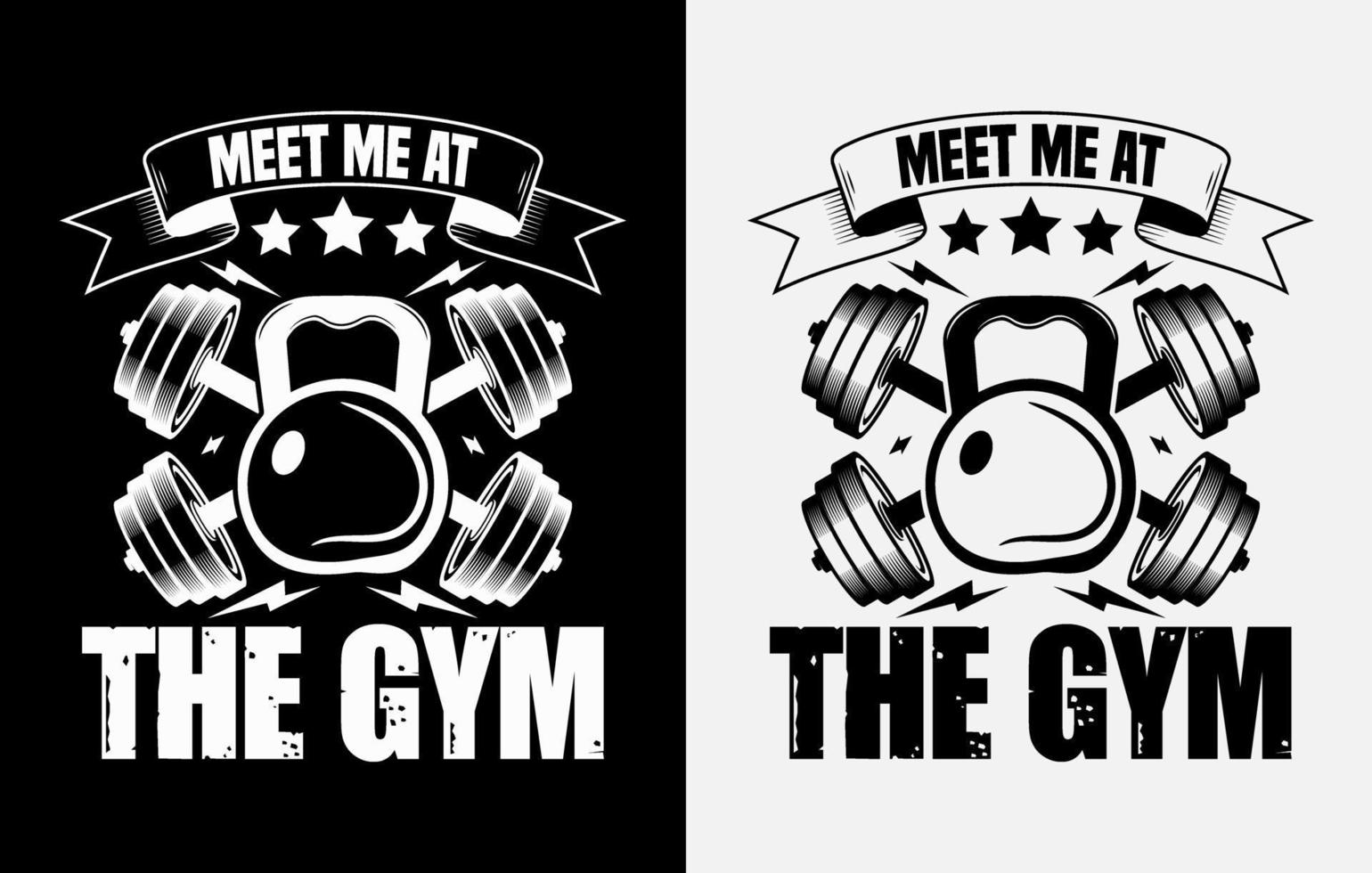 conception de t-shirt de gym, citation de motivation de gym, conception de t-shirt inspirant pour l'entraînement vecteur