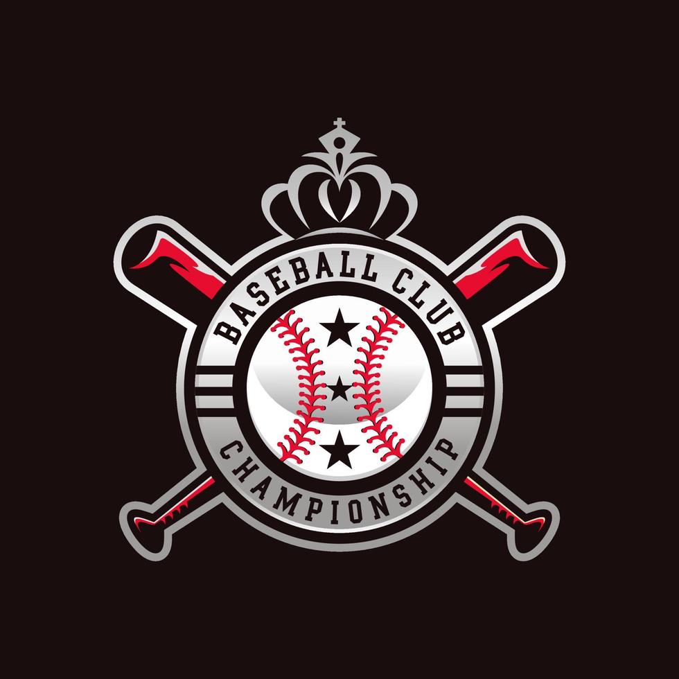 création de logo de sport de baseball vecteur