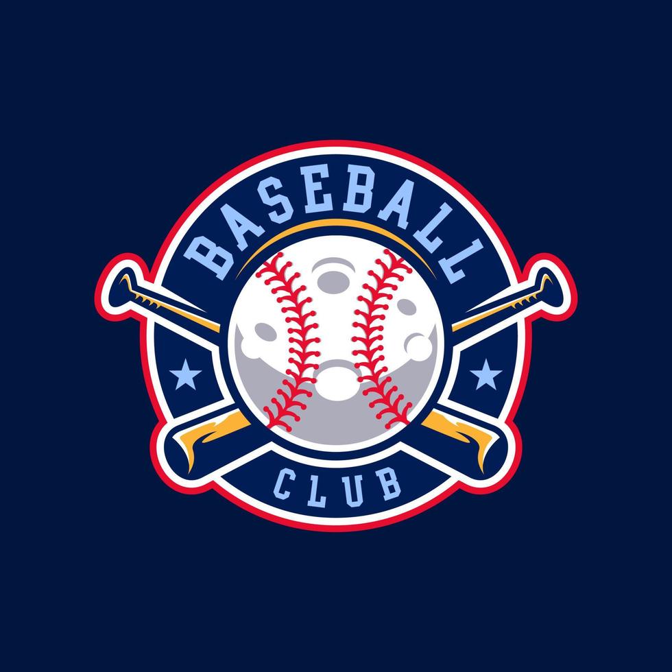 création de logo de sport de baseball vecteur