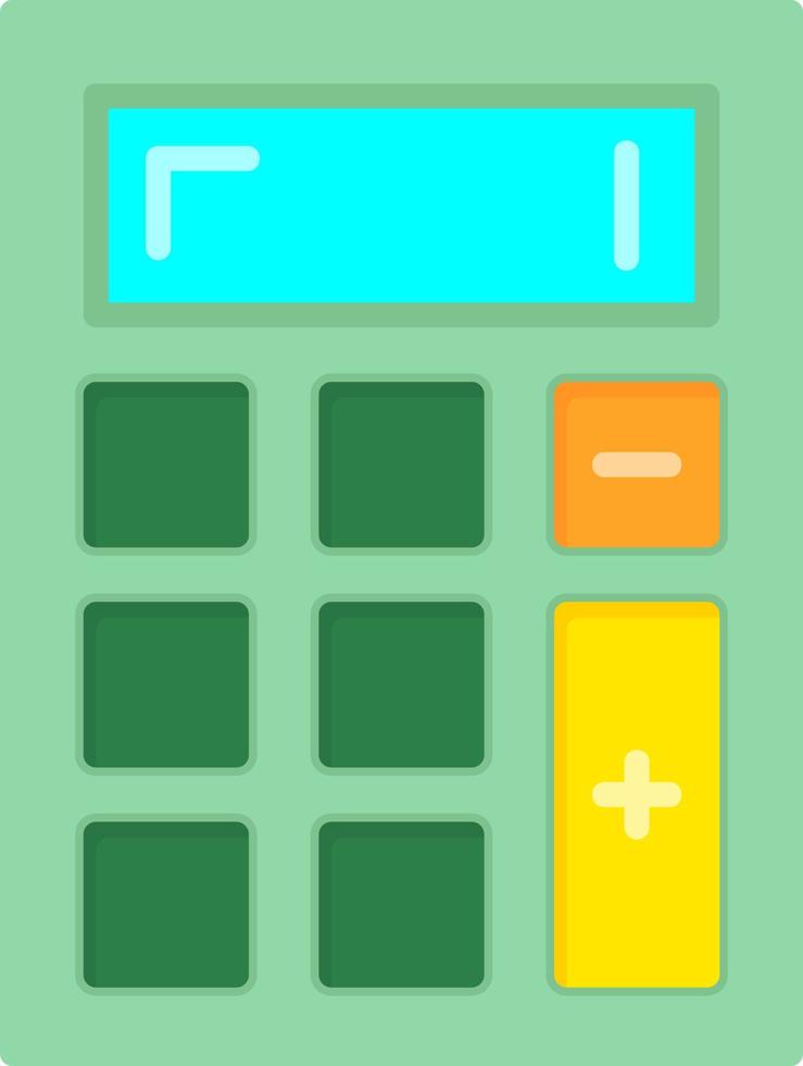 conception d'icône créative calculatrice vecteur