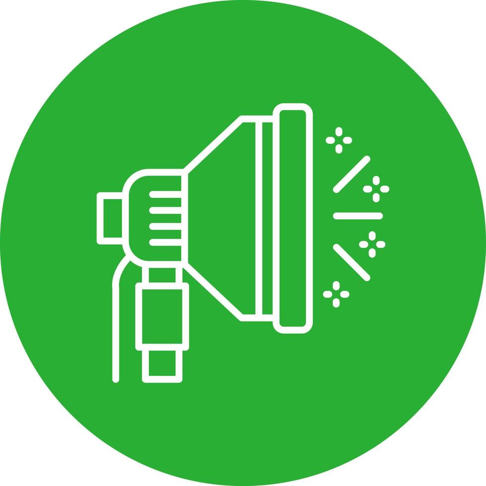 conception d'icône créative réflecteur vecteur