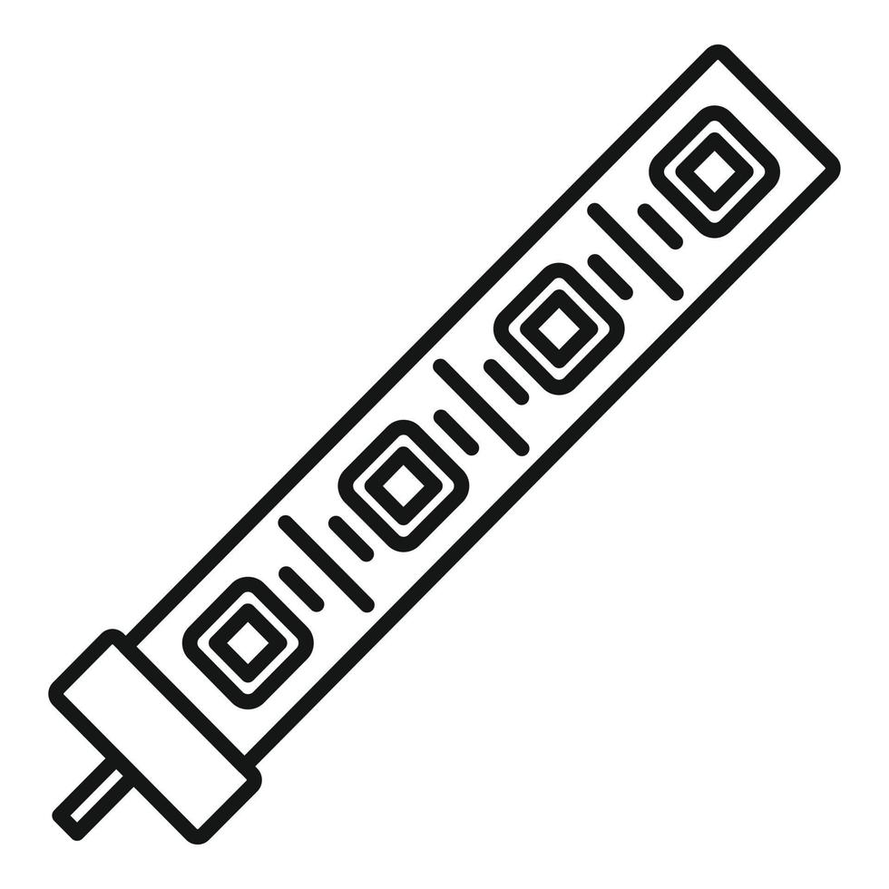 vecteur de contour d'icône de bande led. bande lumineuse