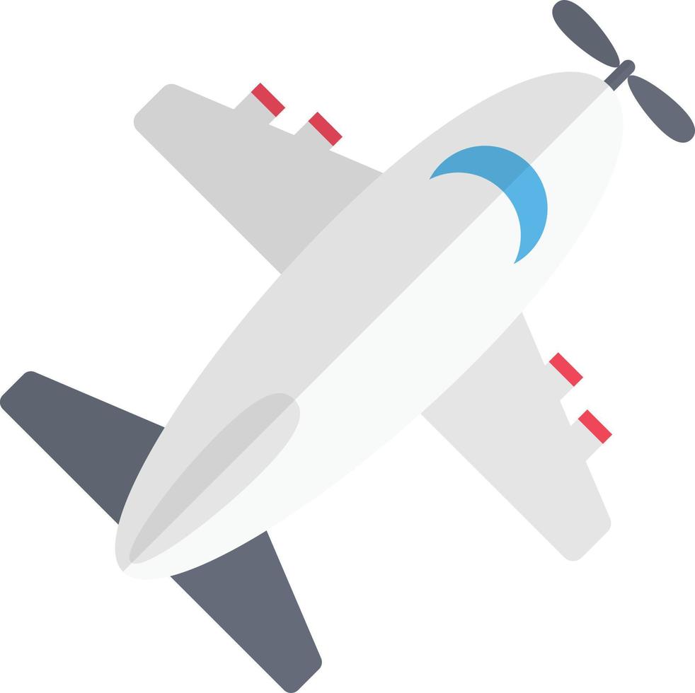 illustration vectorielle d'avion sur fond.symboles de qualité premium.icônes vectorielles pour le concept et la conception graphique. vecteur