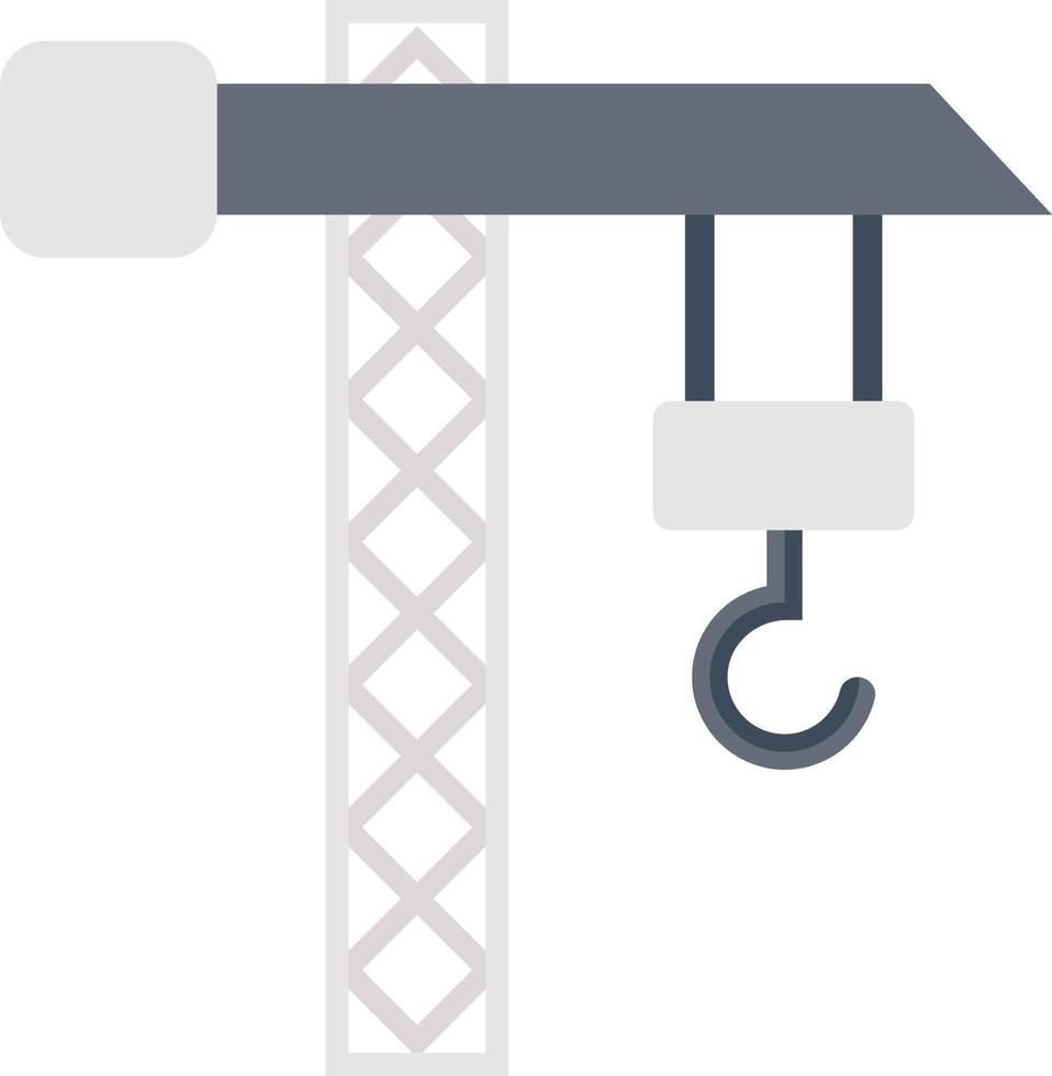 illustration vectorielle de crochet de grue sur fond. symboles de qualité premium. icônes vectorielles pour le concept et la conception graphique. vecteur