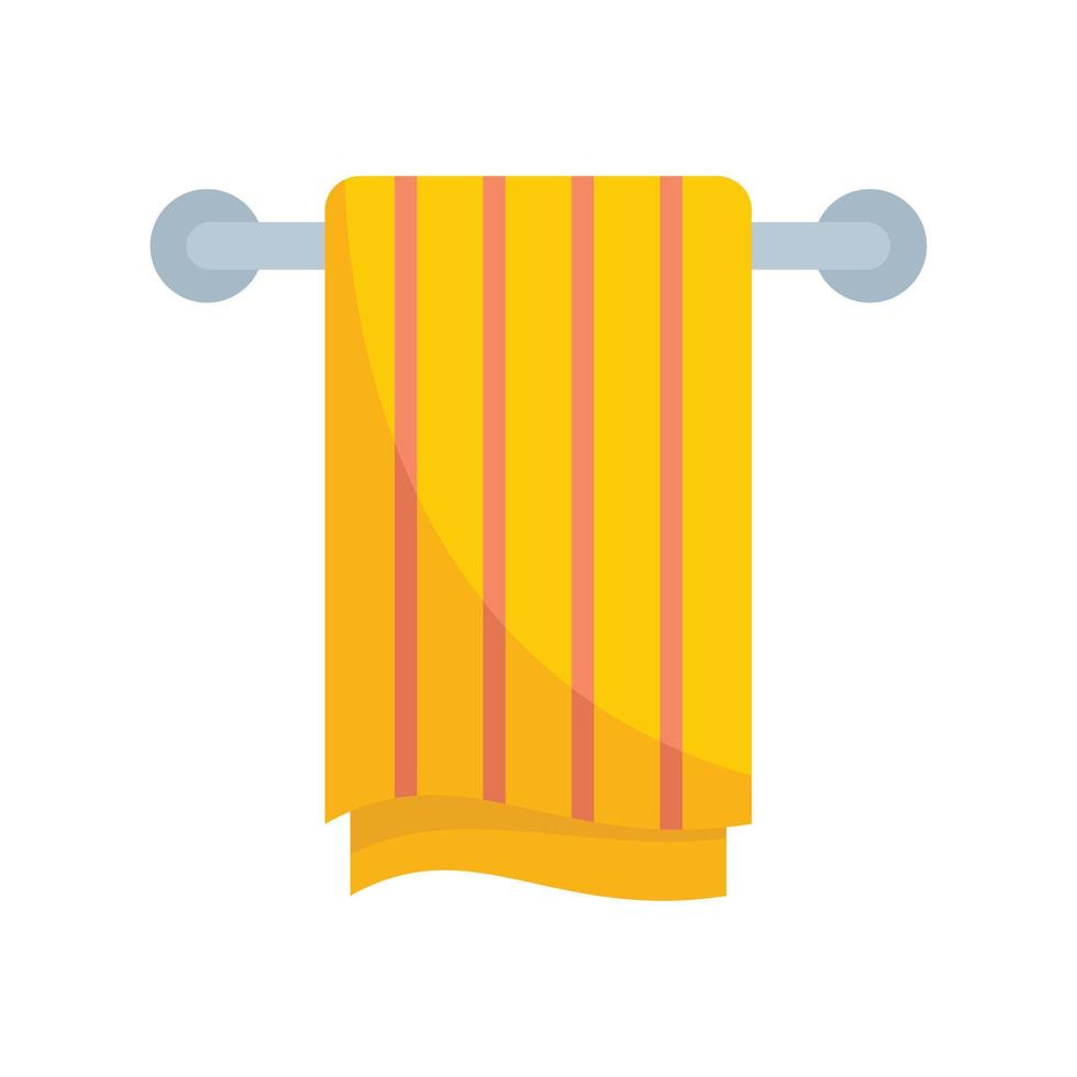 tuyau sèche-serviettes icône vecteur isolé plat