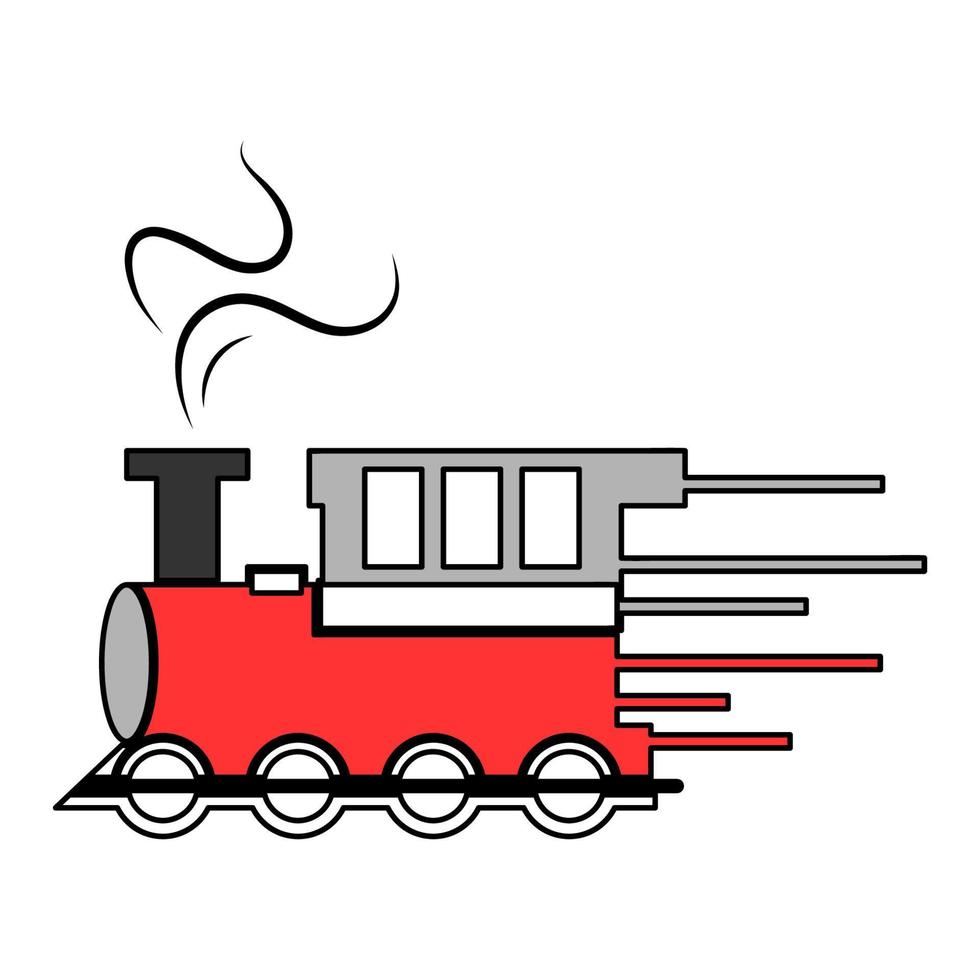 élément de vecteur de train