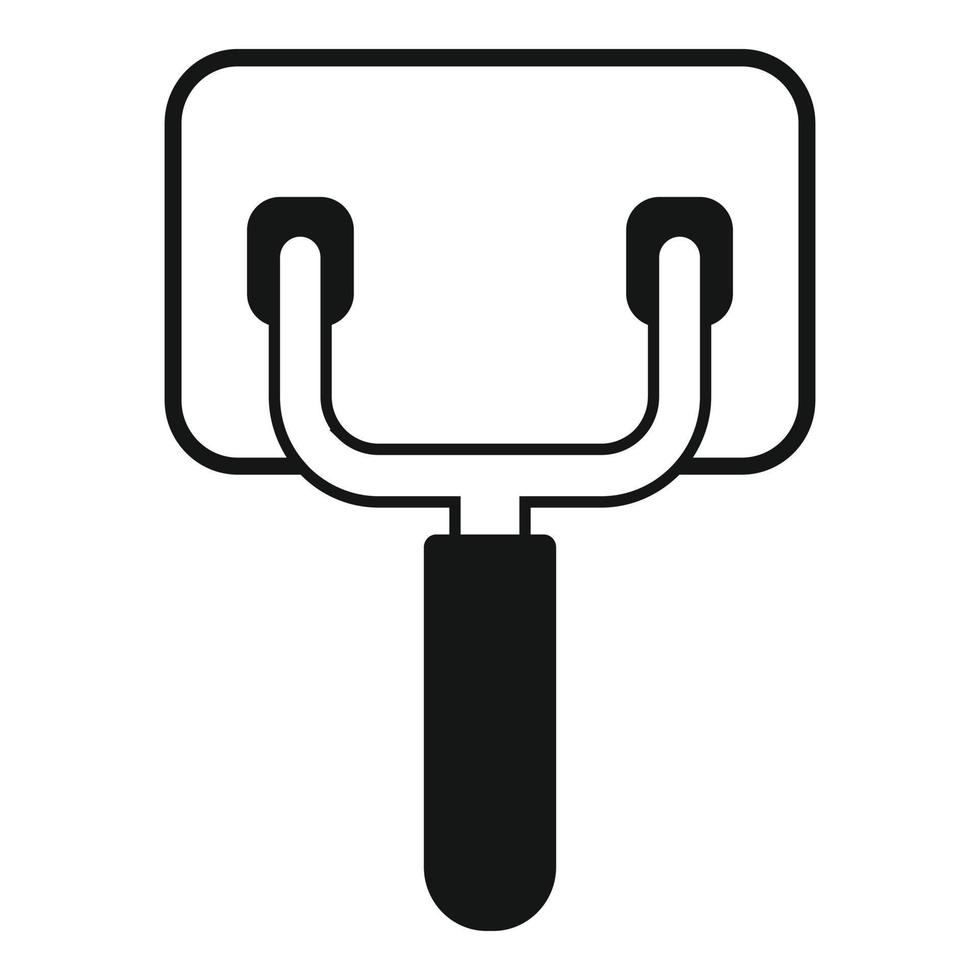 vecteur simple d'icône de disjoncteur de boîte. panneau de fusibles