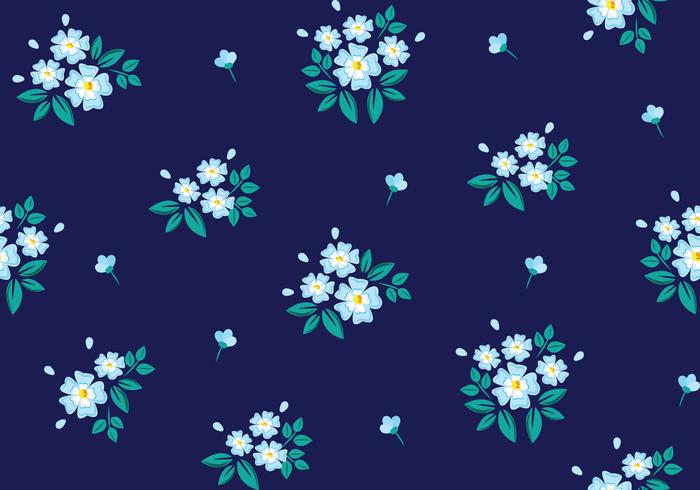 Motif floral sans couture vecteur