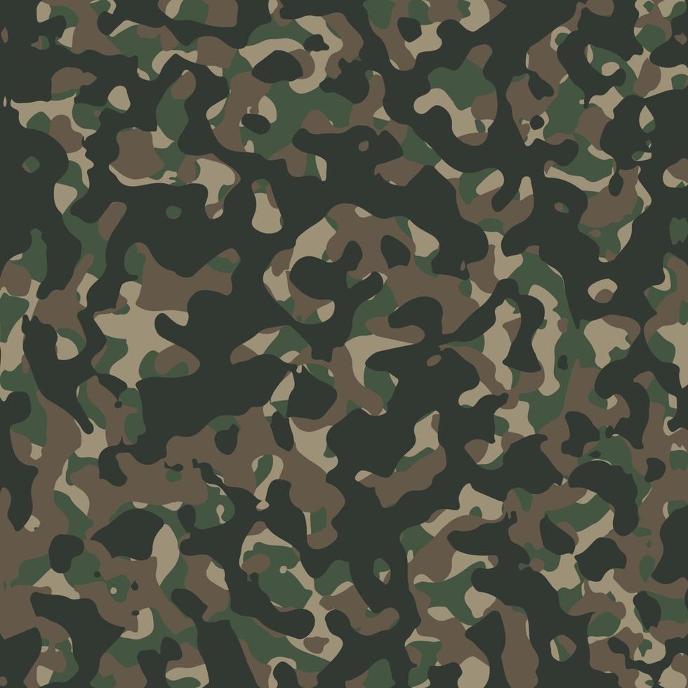 modèle sans couture de vecteur de camouflage de l'armée. le camouflage militaire de texture répète l'arrière-plan de conception de l'armée sans couture