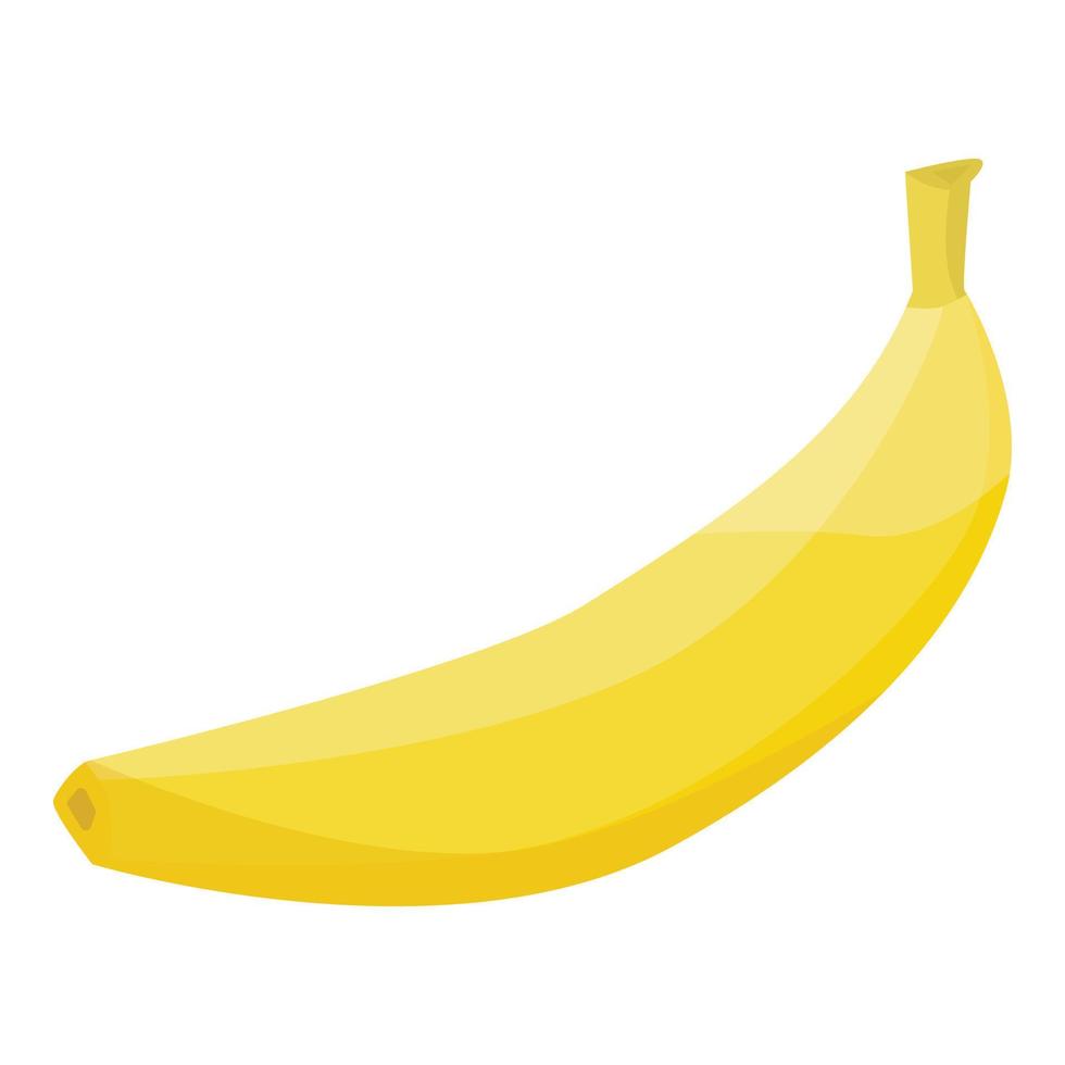 icône de banane entière, style isométrique vecteur