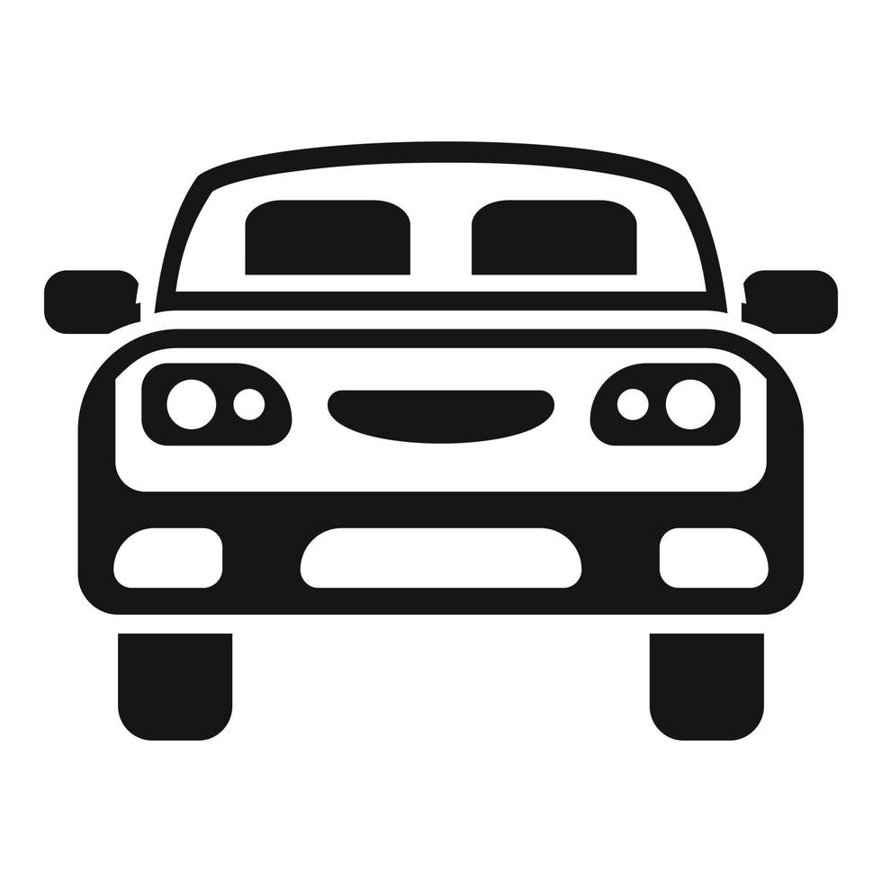 vecteur simple d'icône de réparation de voiture. service automobile