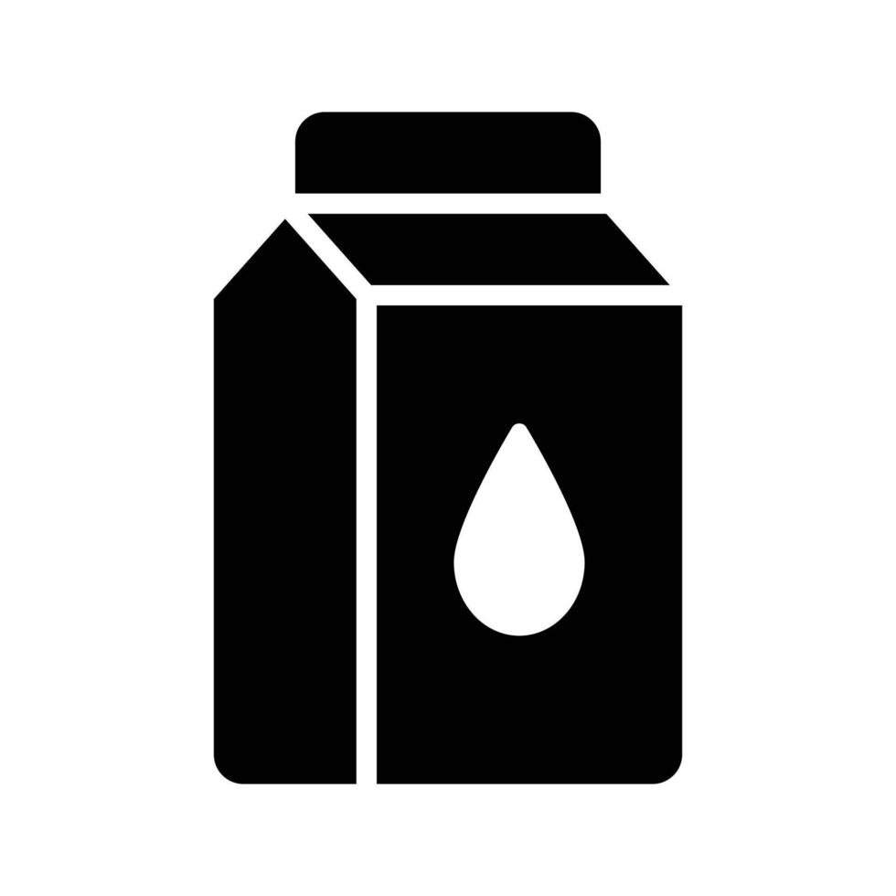 illustration vectorielle de pack de lait sur fond.symboles de qualité premium.icônes vectorielles pour le concept et la conception graphique. vecteur
