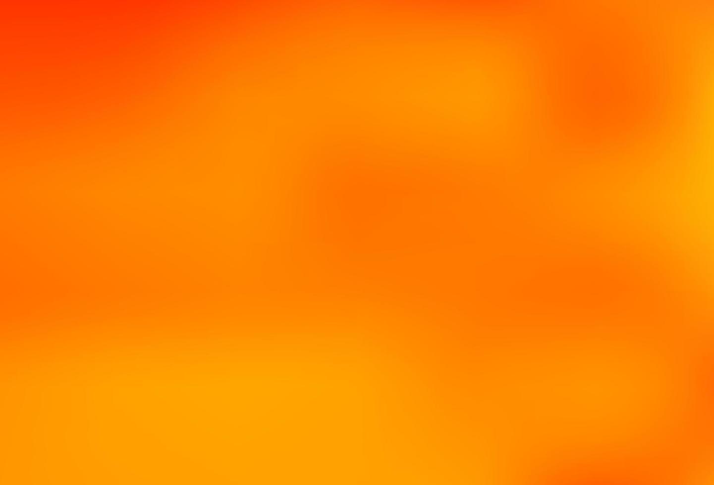 arrière-plan flou abstrait vecteur orange clair.