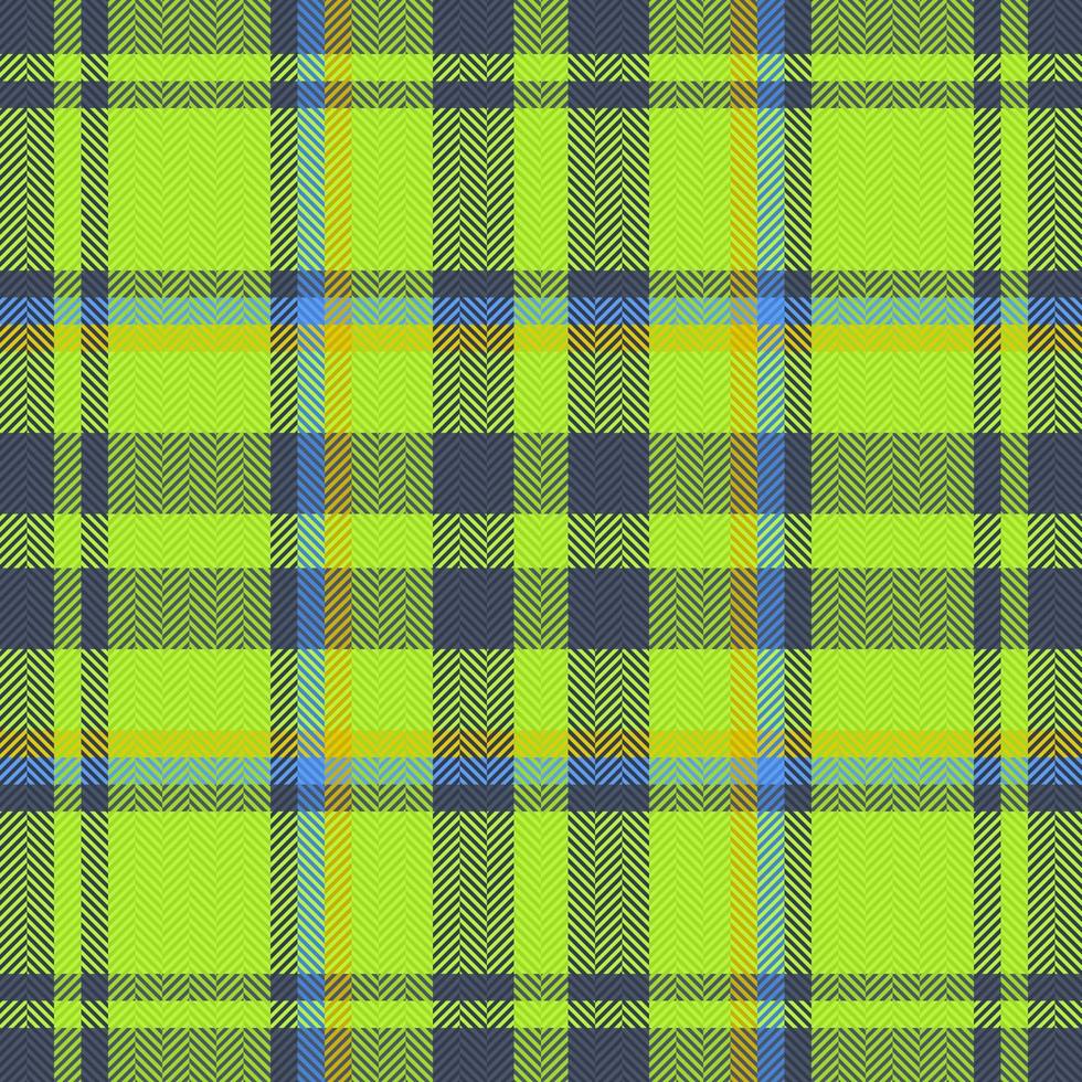 texture de motif à carreaux. vérification des antécédents en tissu. tartan textile sans soudure de vecteur. vecteur