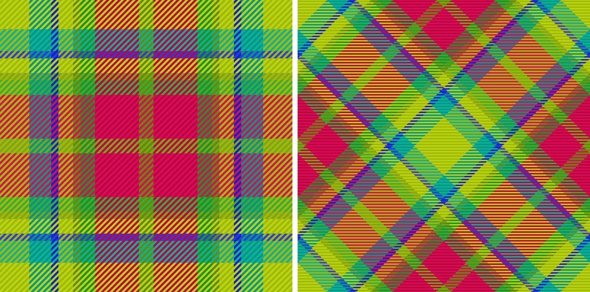 motif tartan à carreaux. tissu sans couture de texture. textile de vérification de vecteur de fond.