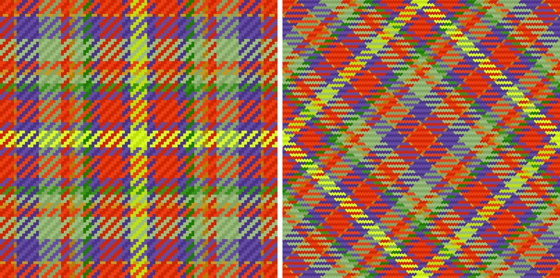 fond de vérification de motif. vecteur textile de texture. tissu tartan à carreaux sans couture.