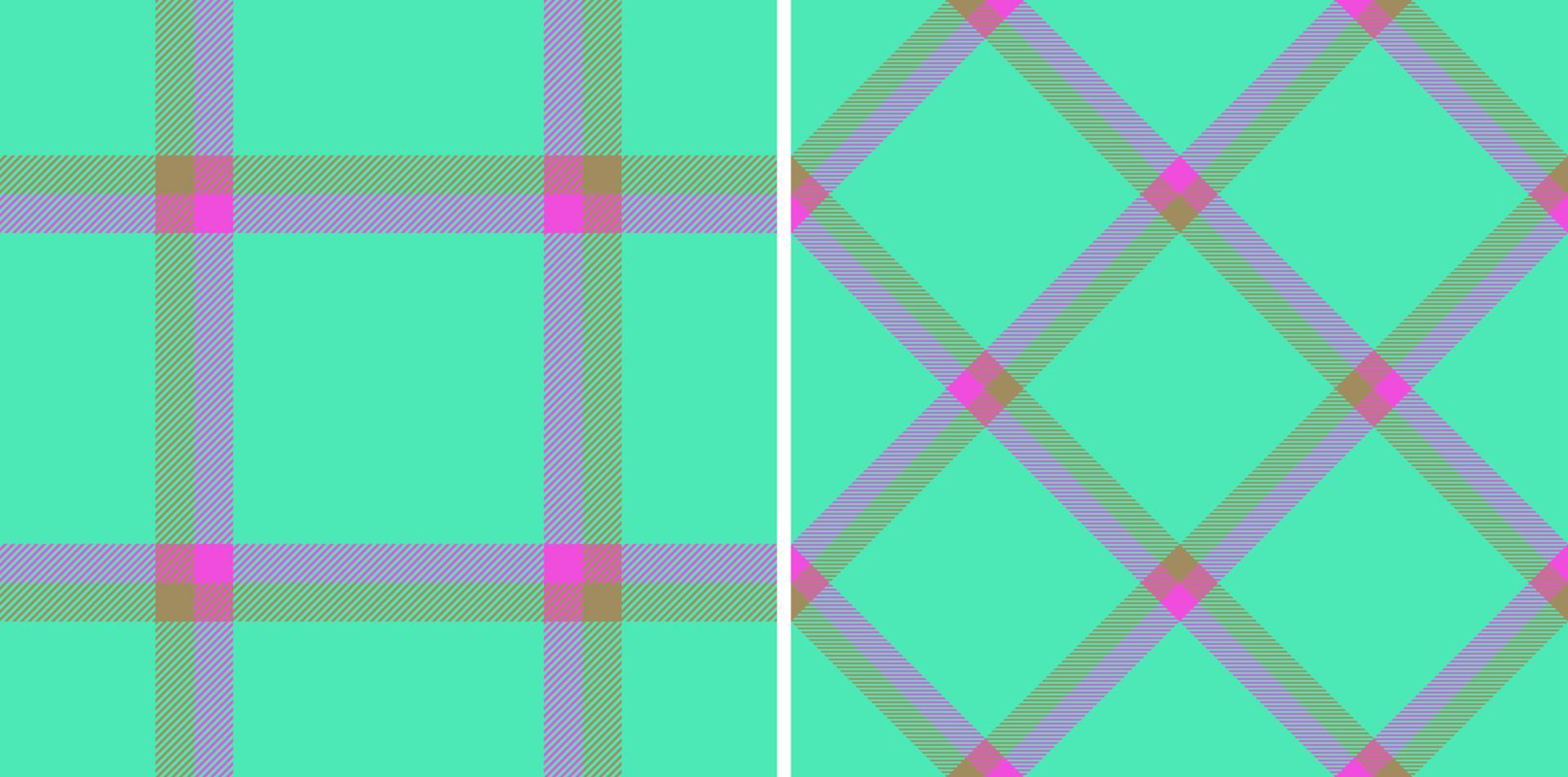 arrière-plan harmonieux de tartan. vérifier la texture du tissu. textile à motif vectoriel à carreaux.